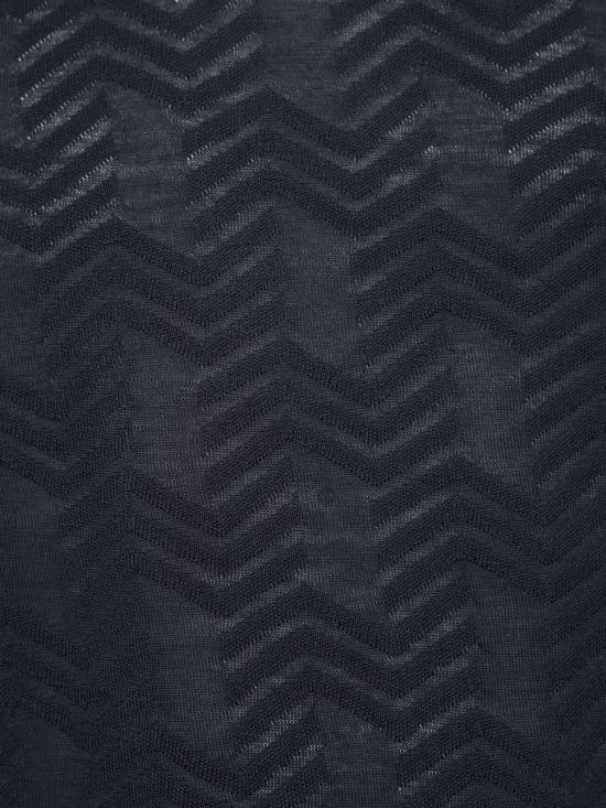 25FW 미소니 터틀넥 UC24WN04 BK040K 93810 Blue - MISSONI