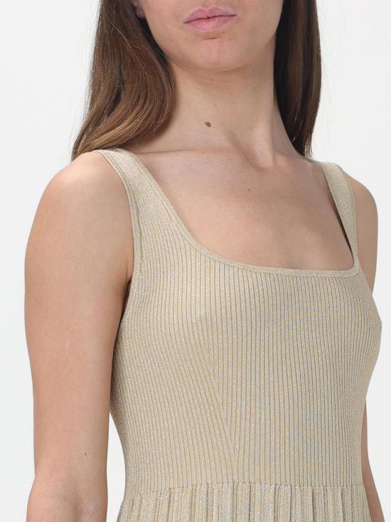  마이클 코어스 롱 원피스 MR4822IAFB 710 Gold - MICHAEL KORS