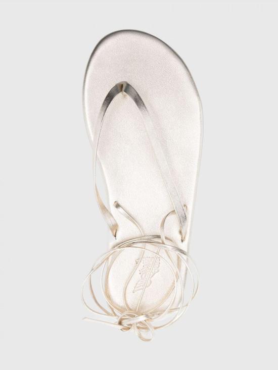  에이션트 그릭 뮬/슬리퍼 119731025SAHARA 00009 Platinum - ANCIENT GREEK