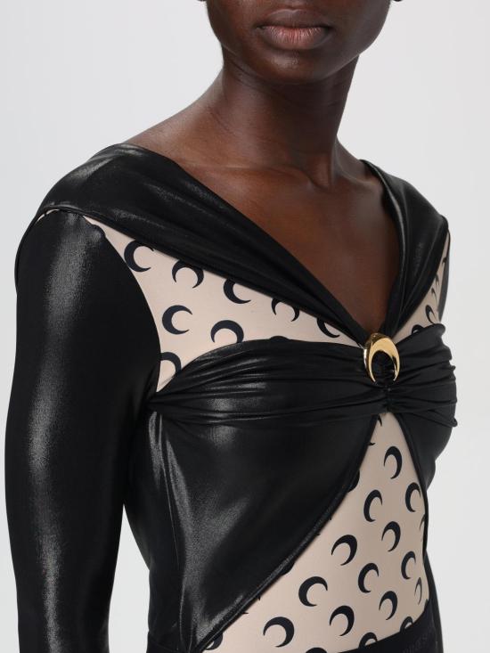  마린세르 긴팔 티셔츠 WTO392RJER0015 BK99 Black - MARINE SERRE