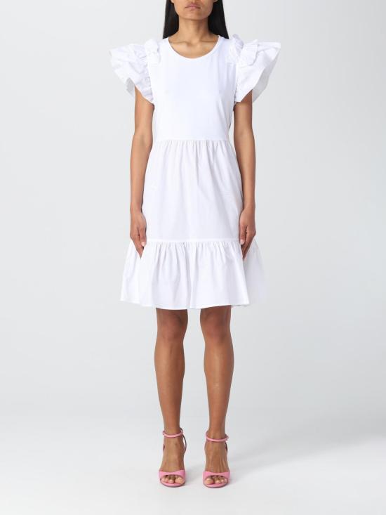  리우조 미디 원피스 WA3045J7821 11111 White