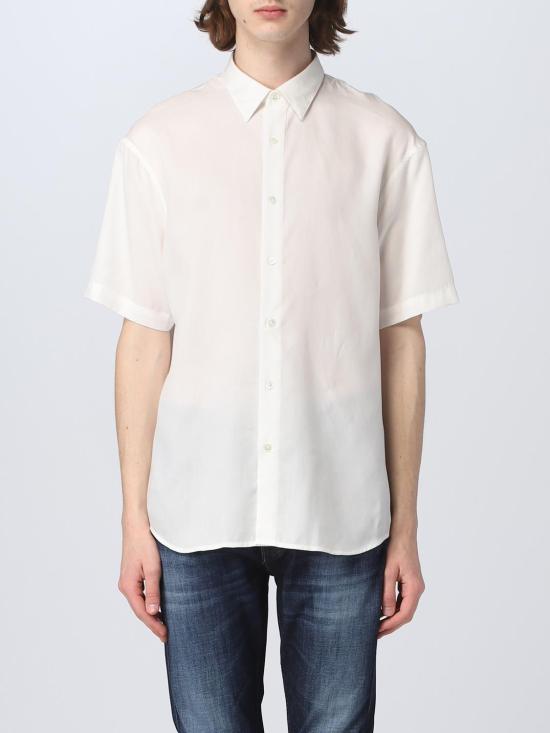  엠포리오 아르마니 반팔 셔츠 3R1CQ71NWDZ 0101 White