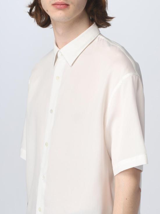  엠포리오 아르마니 반팔 셔츠 3R1CQ71NWDZ 0101 White - EMPORIO ARMANI