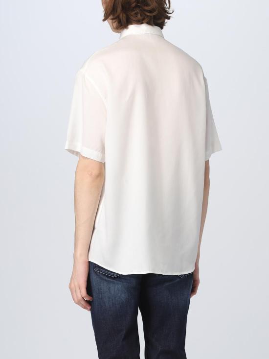  엠포리오 아르마니 반팔 셔츠 3R1CQ71NWDZ 0101 White - EMPORIO ARMANI