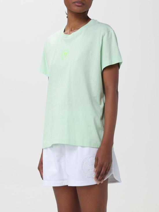25FW 스텔라 맥카트니 반팔 티셔츠 6J02733SPY53 3442 Green - STELLA MCCARTNEY