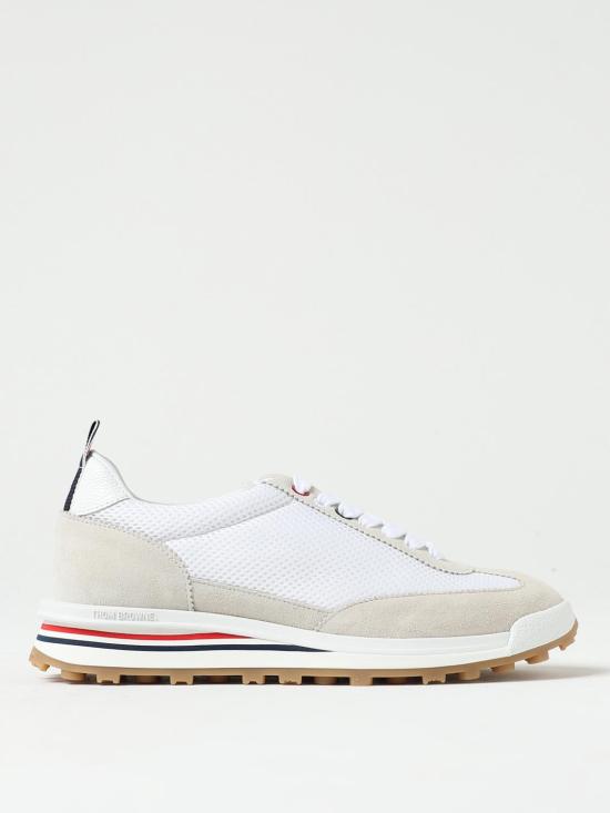  톰브라운 TECH RUNNER, 테크 러너 스니커즈 FFD054A06552 100 White