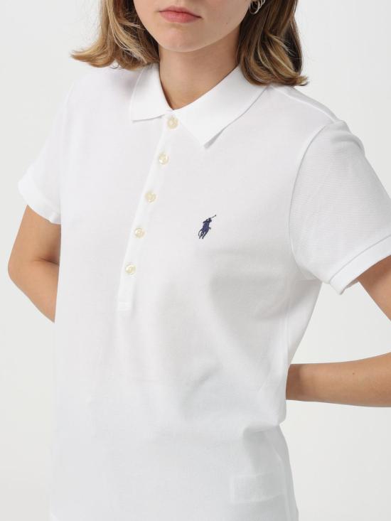 25FW 폴로 랄프로렌 반팔 티셔츠 211870245 001 White - POLO RALPH LAUREN
