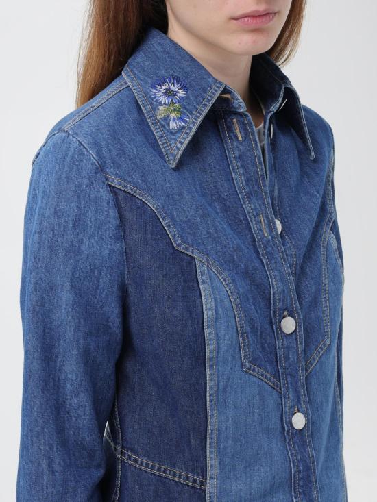  에트로 셔츠 118319571 0200 Blue - ETRO