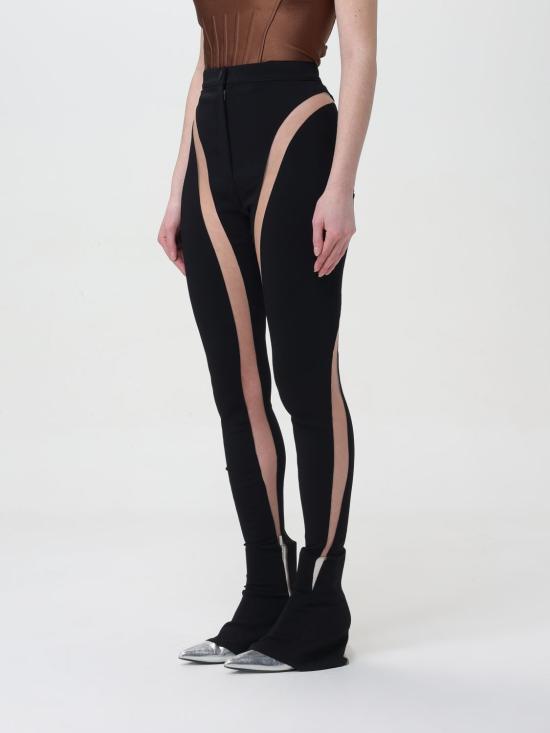 25FW 뮈글러 레깅스 24P1PA0404470 B99N1 Black - MUGLER