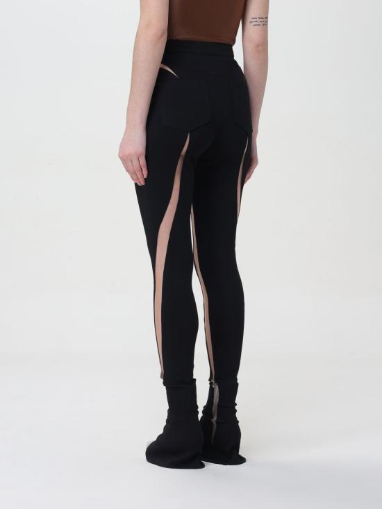 25FW 뮈글러 레깅스 24P1PA0404470 B99N1 Black - MUGLER