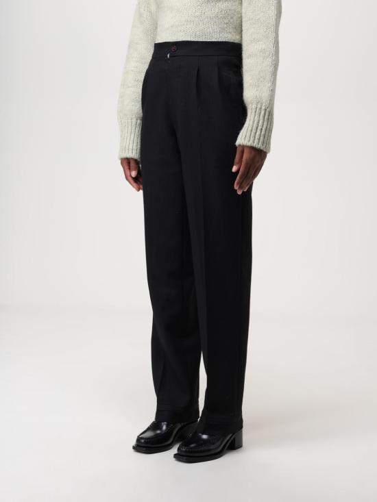 25FW 마르지엘라 스트레이트 팬츠 SI0KA0005S6030 900 Black - MAISON MARGIELA