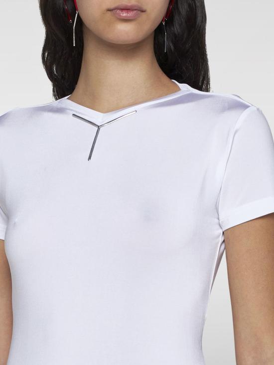 25FW 와이프로젝트 반팔 티셔츠 104TO004 OPTIC White - Y PROJECT