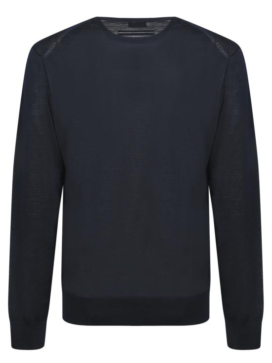 25FW 에르메네질도제냐 스웨터 UEM00A8 110 B09 412 Blue - ERMENEGILDO ZEGNA