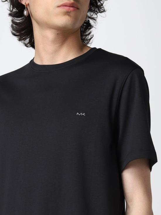 25FW 마이클 코어스 반팔 티셔츠 CB95FJ2C93 001 Black - MICHAEL KORS