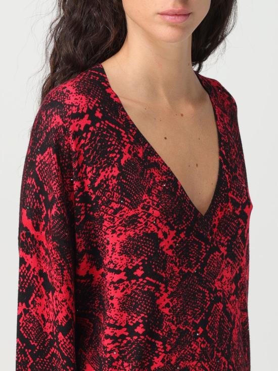  리우조 스웨터 MF3165MA49I Q9845 Red - LIU JO