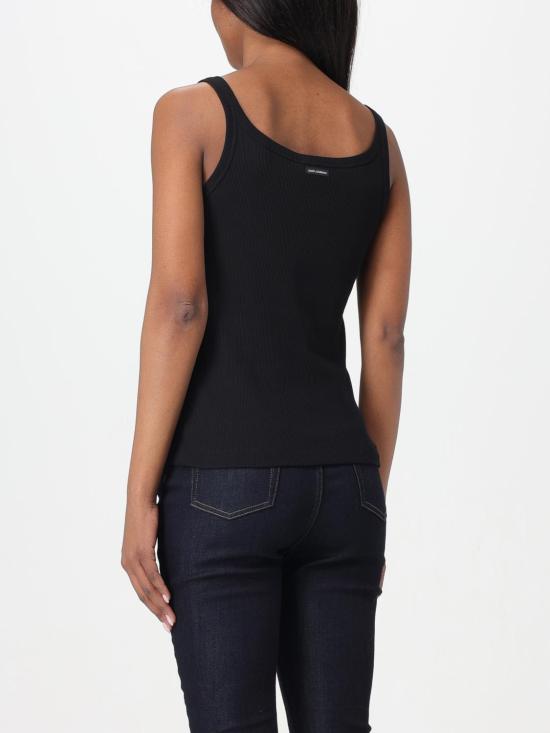 25FW 돌체앤가바나 민소매 티셔츠 F8U09TFU7AV N0000 Black - DOLCE & GABBANA