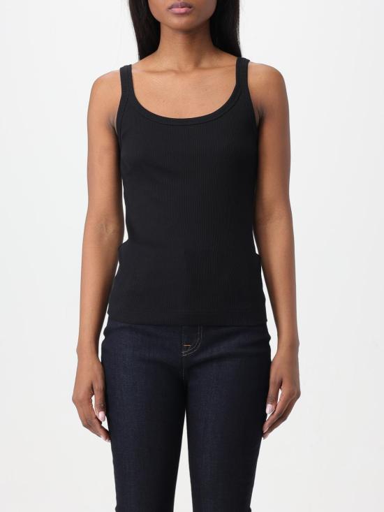 25FW 돌체앤가바나 민소매 티셔츠 F8U09TFU7AV N0000 Black