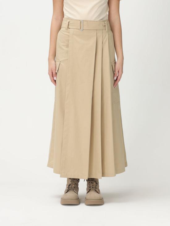 25SS 겐조 롱 스커트 FF52JU3039DL 11 Beige