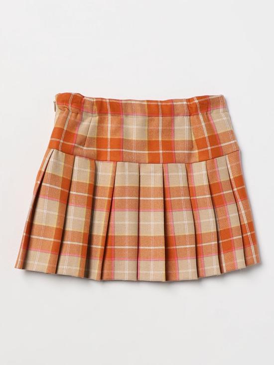 25FW [키즈] 일 구포 스커트 GN209W3062 288 Yellow Cream - IL GUFO