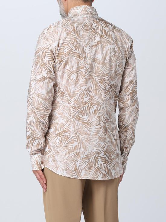  보스 긴팔 셔츠 50490034 260 Beige - BOSS