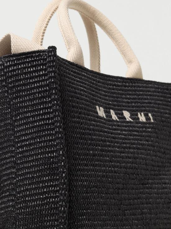 26SS 마르니 토트백 SHMP0077U0P3860 Z1Q44 Black - MARNI