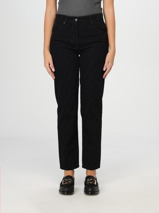 24FW 펜디 데님 팬츠 FLP851AT1B F0GME Black