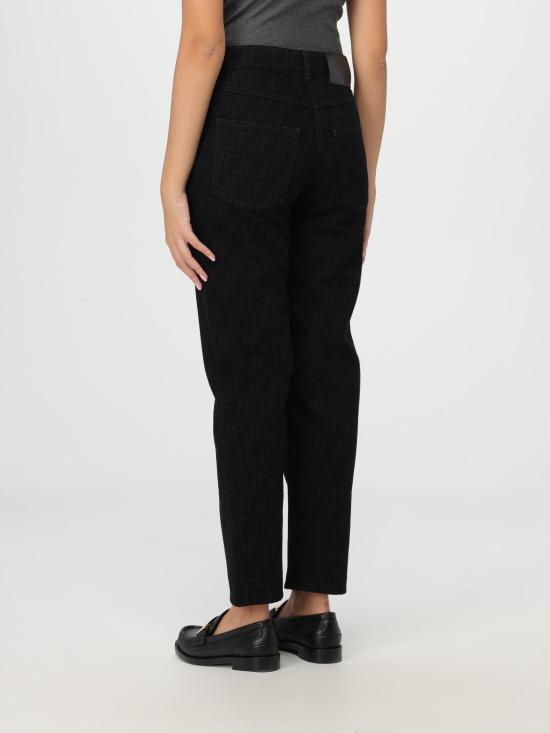 24FW 펜디 데님 팬츠 FLP851AT1B F0GME Black - FENDI