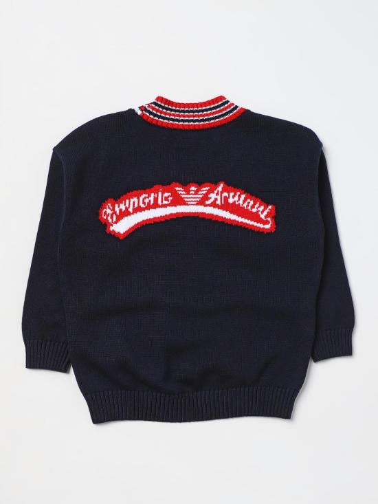 25FW [키즈] 엠포리오 아르마니 풀오버 6R4M514M01Z 0920 Blue - EMPORIO ARMANI