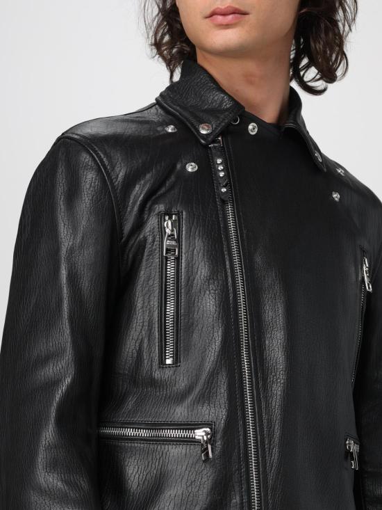 25FW 알렉산더 맥퀸 바이커 자켓 626381Q5LDS 1000 Black - ALEXANDER MCQUEEN