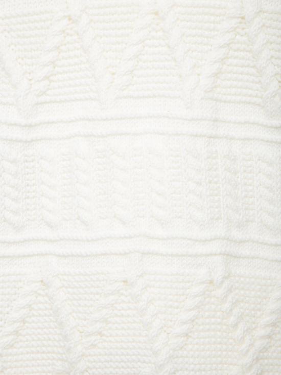 25FW 에르메네질도제냐 스웨터 UEM33A8 ECT110 N01 105 White - ERMENEGILDO ZEGNA