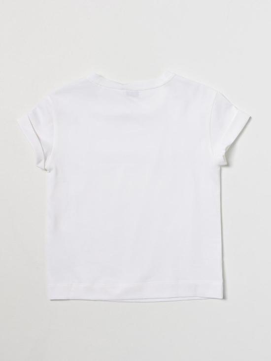 25FW [키즈] 브루넬로 쿠치넬리 티셔츠 B0A45T232 C159 White - BRUNELLO CUCINELLI