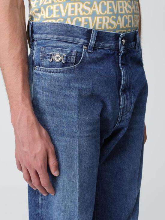  베르사체 데님 팬츠 10108161A07987 1D520 Blue - VERSACE