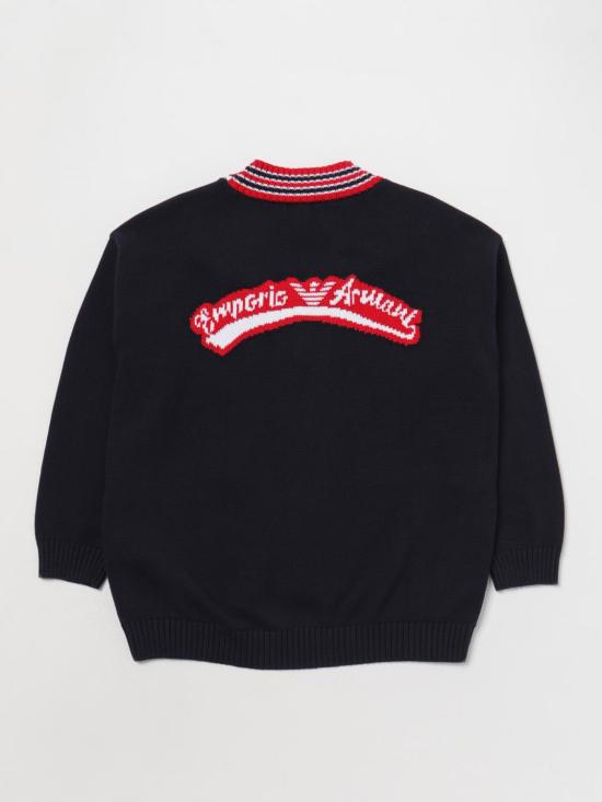 25FW [키즈] 엠포리오 아르마니 풀오버 6R4M514M01Z 0920 Blue - EMPORIO ARMANI