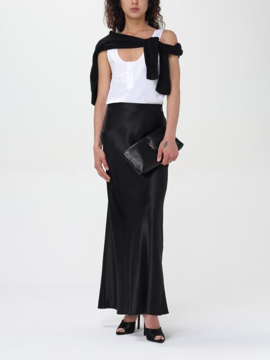 25FW 생로랑 민소매 티셔츠 790074Y227W 9000 White - SAINT LAURENT