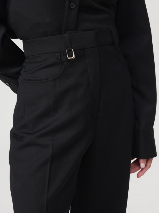 25FW 자크뮈스 스트레이트 팬츠 24H243PA0031333 990 Black - JACQUEMUS