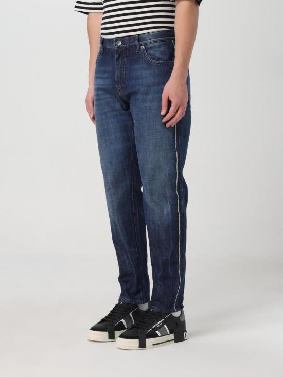 25FW 돌체앤가바나 데님 팬츠 GYJDADG8KG1 S9001 Blue - DOLCE & GABBANA