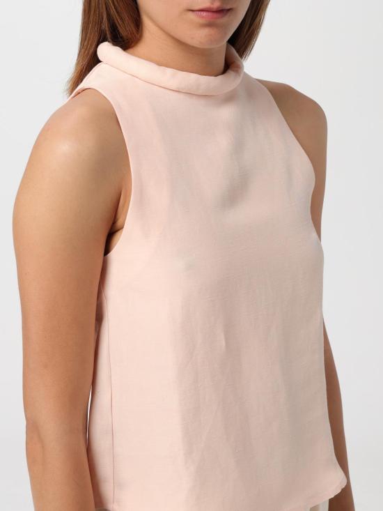  루루 스튜디오 민소매 티셔츠 NIRON CREAMROSE Pink - LOULOU STUDIO