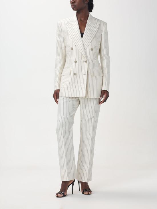 25FW 톰포드 팬츠 PAW558FAX1158 XECBL White - TOMFORD