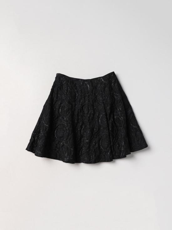 25FW [키즈] 베르사체 스커트 10124521A08796 1B000 Black - VERSACE