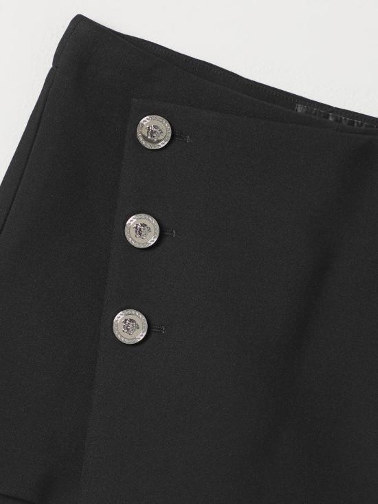 25FW [키즈] 베르사체 쇼츠/버뮤다 10124431A03401 1B000 Black - VERSACE