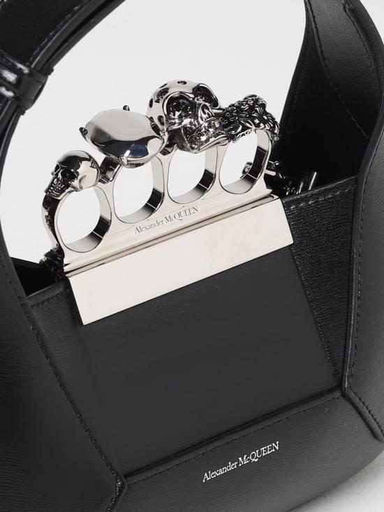 25SS 알렉산더 맥퀸 토트백 731136DYTAB 1000 Black - ALEXANDER MCQUEEN