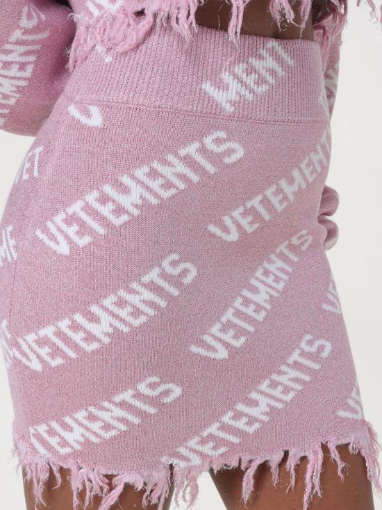  베트멍 숏 스커트 WE64KN905P BABYPINK Pink - VETEMENTS
