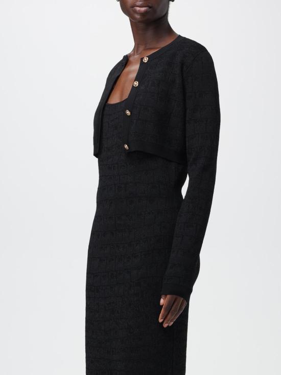  베르사체 가디건 10110201A08878 1B000 Black - VERSACE