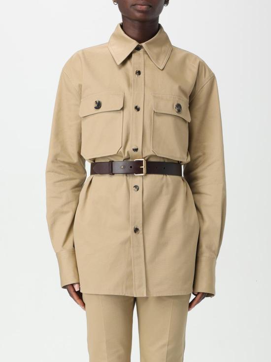 25FW 생로랑 블라우스 792794Y9I30 2965 Beige