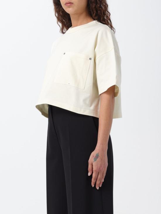  보테가베네타 반팔 티셔츠 777597VKLZ0 9071 White - BOTTEGA VENETA