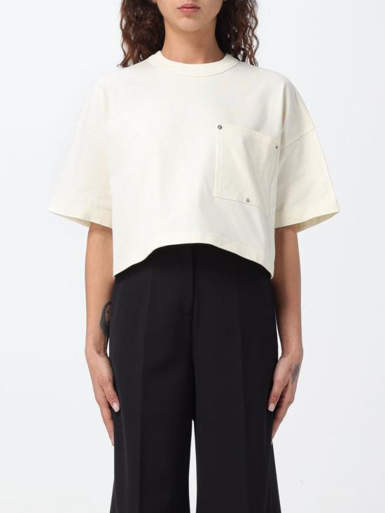  보테가베네타 반팔 티셔츠 777597VKLZ0 9071 White