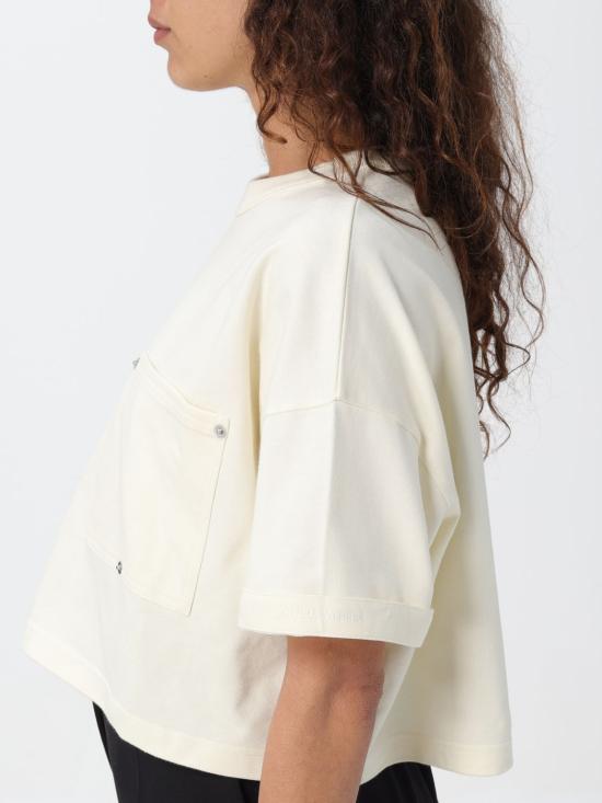  보테가베네타 반팔 티셔츠 777597VKLZ0 9071 White - BOTTEGA VENETA