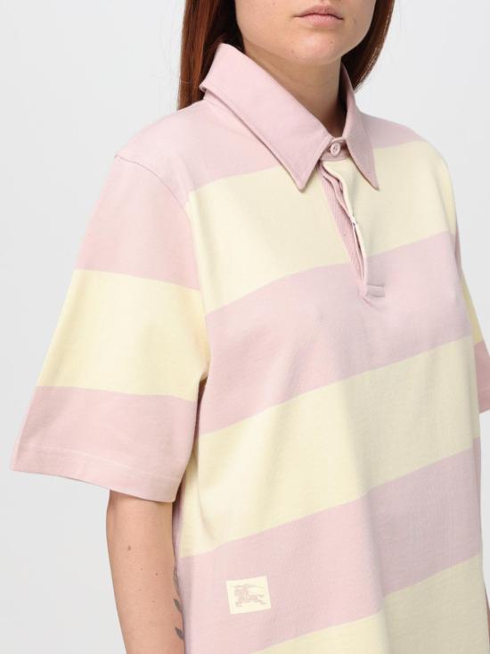 25FW 버버리 폴로 티셔츠 8083208 Natural - BURBERRY