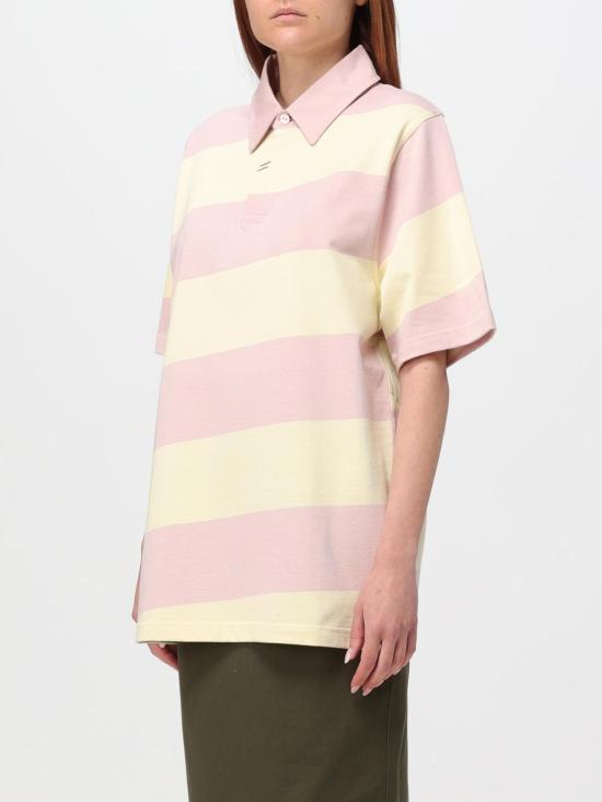 25FW 버버리 폴로 티셔츠 8083208 Natural - BURBERRY