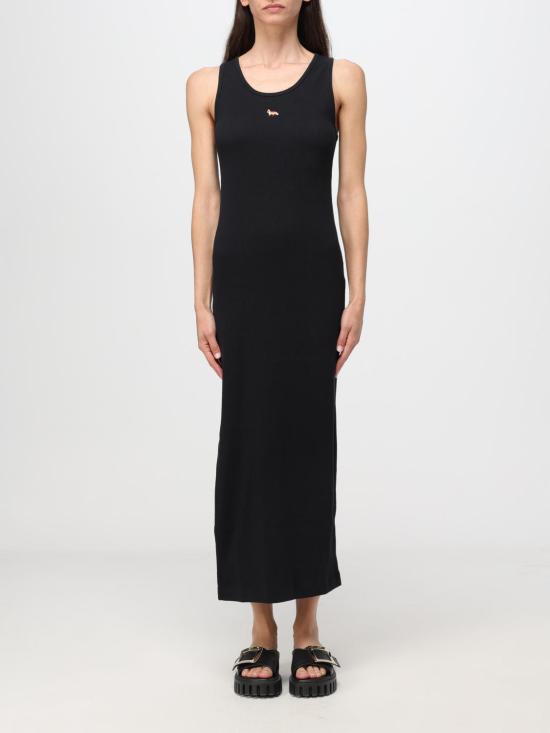 25SS 메종키츠네 롱 원피스 MW01602KJ0125 P199 Black